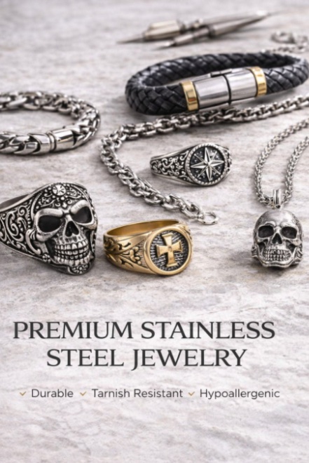 Punk jewelry campaign